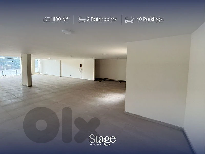 Prime Warehouse for Sale in Mansourieh | 1,100 SQM |