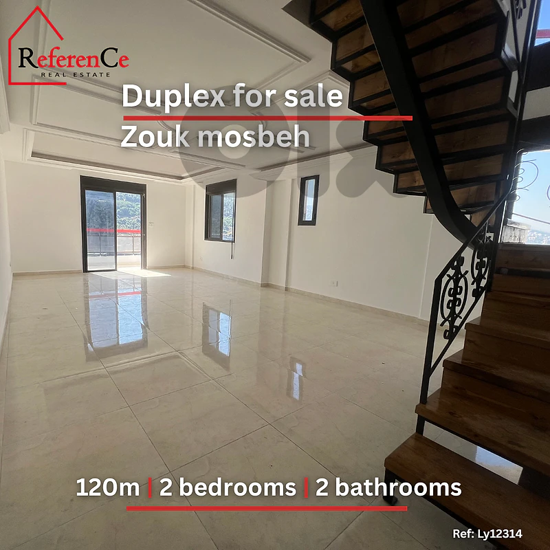 Duplex in Zouk Mosbeh for sale دوبلكس في زوق مصبح للبيع