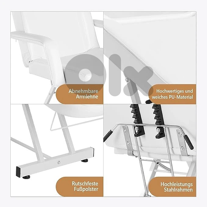 Hydraulic Massage Table Cosmetic Lounger Face Bed