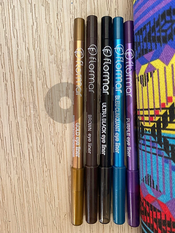 Flomar Eyeliners of multiple colors