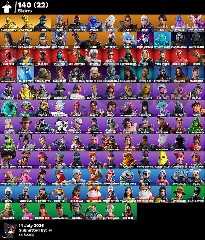 fortnite account
