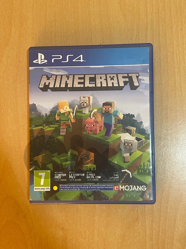 Minecraft ps4 in exelent condition
