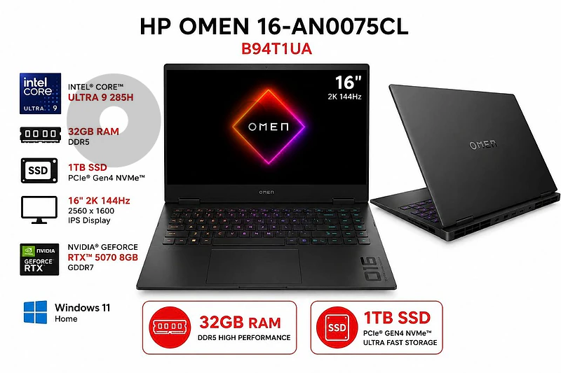SEALED GAMING LAPTOP HP OMEN ULTRA 9 285H RTX 5070