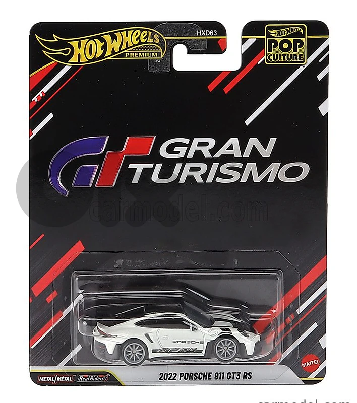 Hot Wheels Porsche  992 GT3 RS diecast car model 1;64