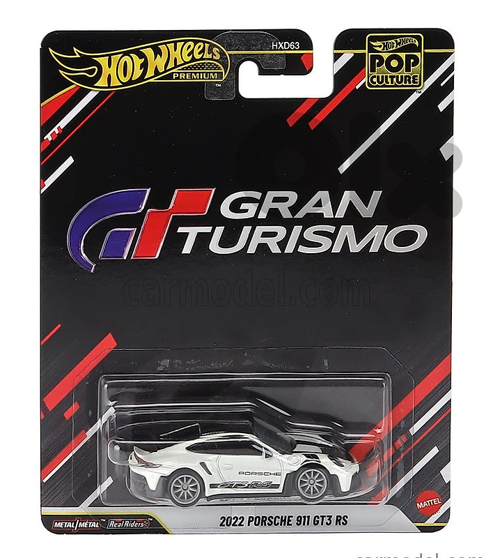 Hot Wheels Porsche  992 GT3 RS diecast car model 1;64