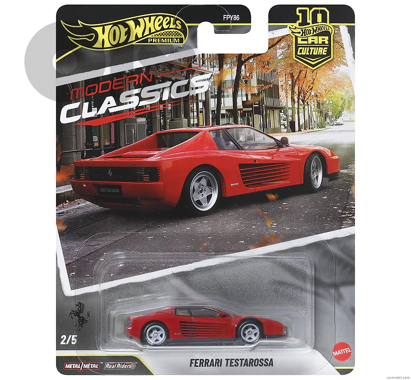 Hot Wheels Ferrari Testarossa diecast car model 1;64