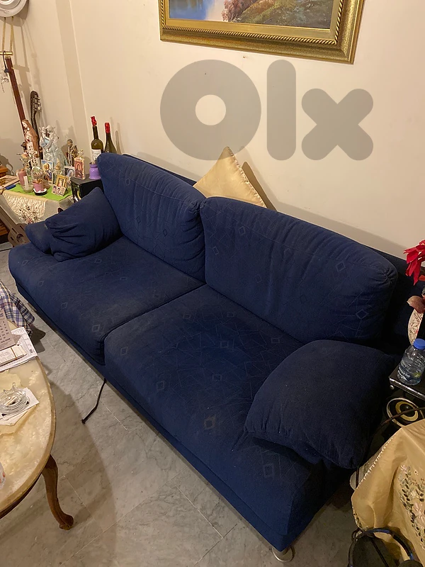 Blue Living Room