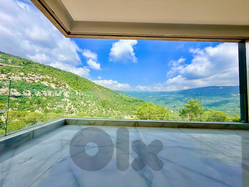Brand-New Luxurious Apartment for Sale in Baabdat with mountain view