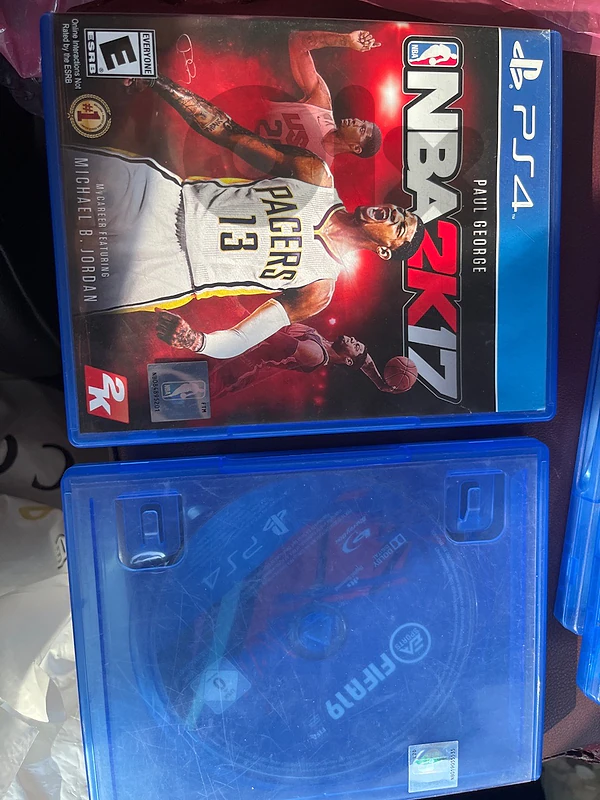 NBA 2k 17 & fifa19