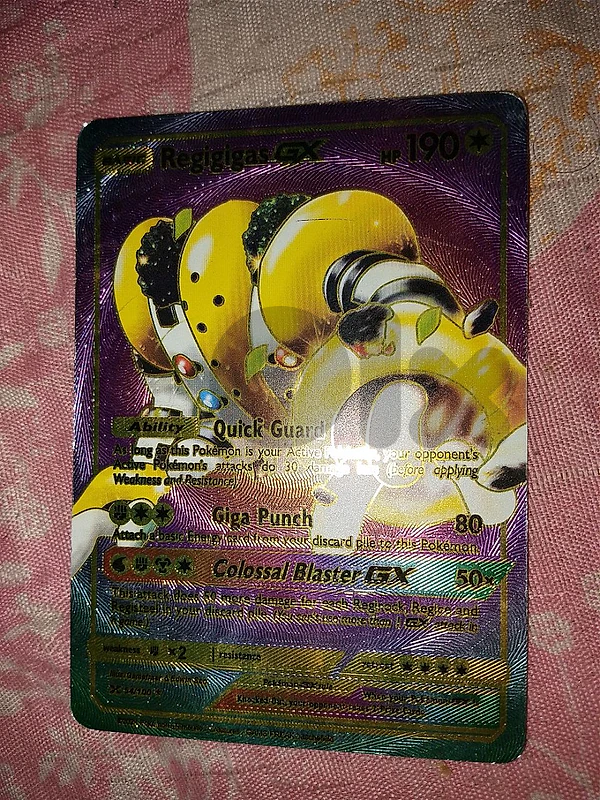 regigigas pokemon card
