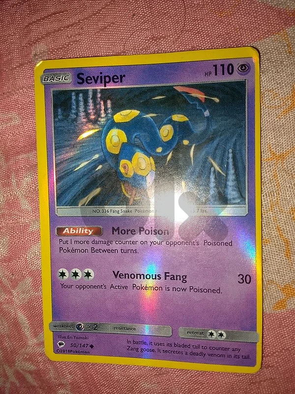 seviper pokemon card