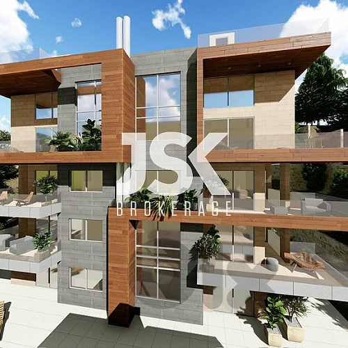 L21937 Under-Construction Triplex Apartment For Sale in Dik El Mehdi