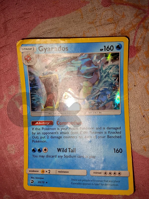 Gyarados pokemon card