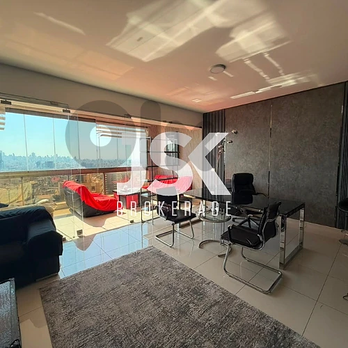 L21939 Apartment with Open View in Prime Location For Sale in Jdeideh