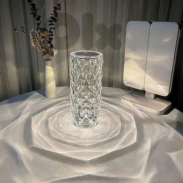 Crystal Diamond Table Lamp