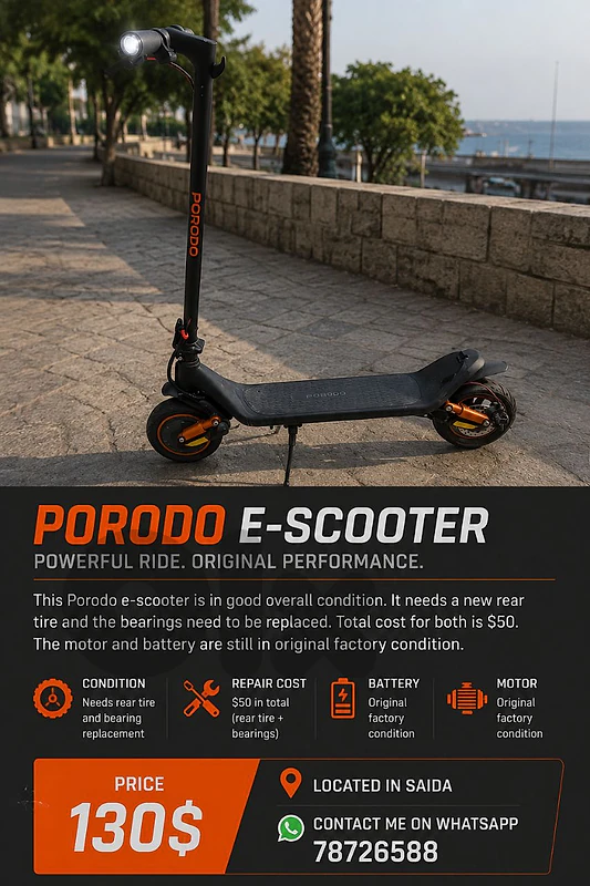 electric scooter