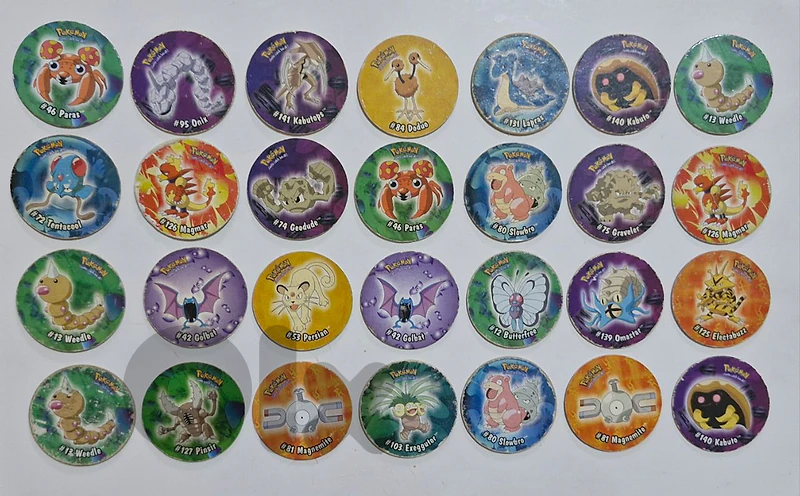 Pokémon Pogs - 1990