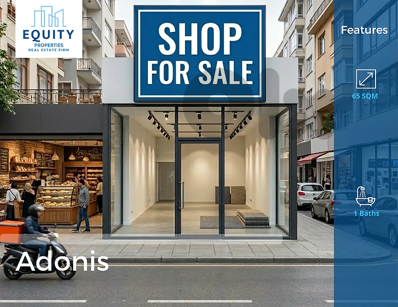 65 SQM Shop For Sale In Adonis Great Location #RK55727