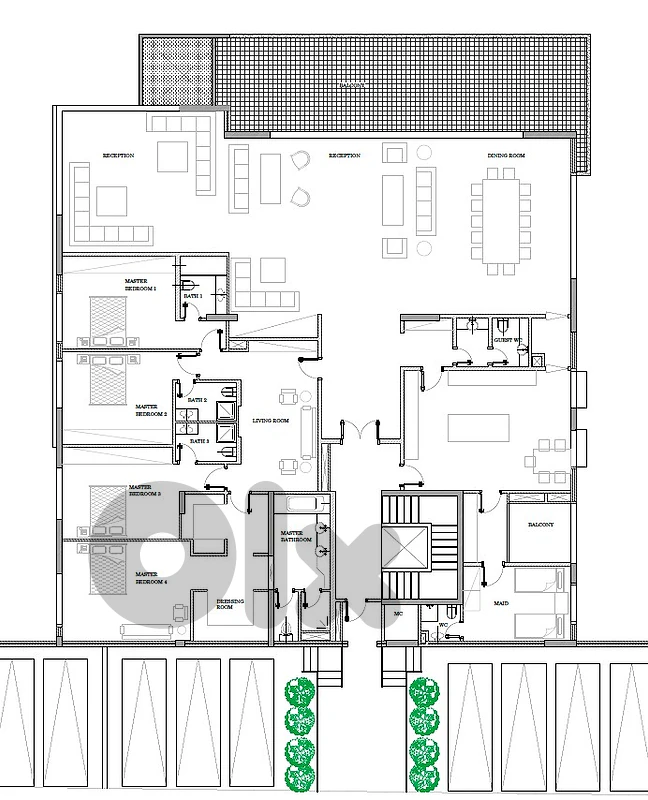 Apartment in Rabieh For Sale -MQFS2972- شقة للبيع في الرابية