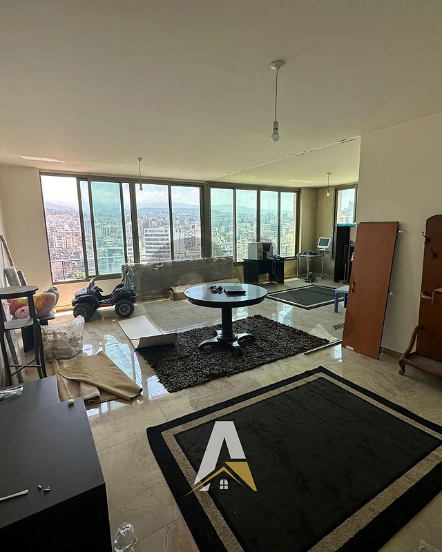 170 SQM Apartment In Sin El Fil With Mountain & City View