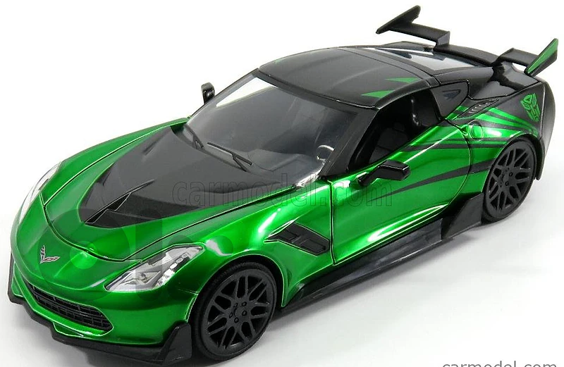 Corvette C7 (Transformers 2017 The Movie) diecast car model 1;24
