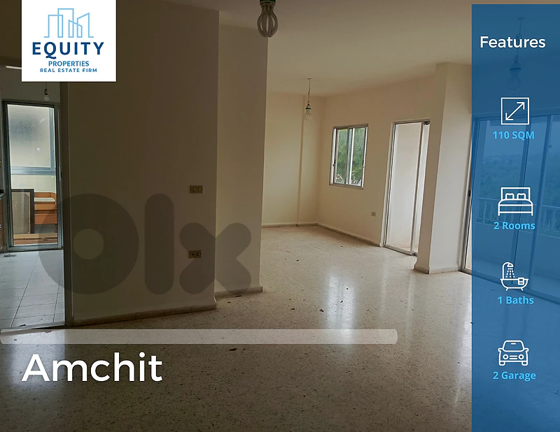 110 SQM Apartment For Sale Amchit Jbeil شقة للبيع #CM559128