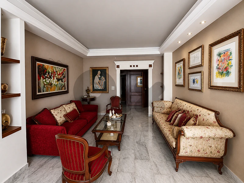 Fully Furnished Apartment For Rent in Bsalim with Open Mountain Viewشق