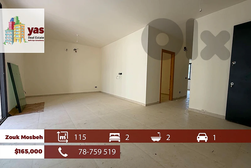 Zouk Mosbeh 115m2 | Brand New | Many floors Available | Catch | EH/RH
