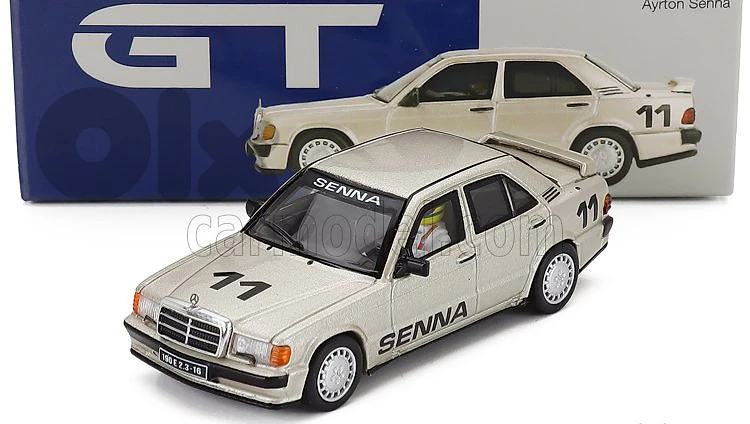 Mercedes 190E 1984 (Ayrton Senna) diecast car model 1;64