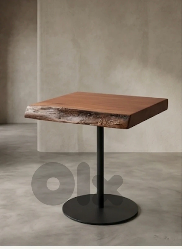 Live edge wood table luxury