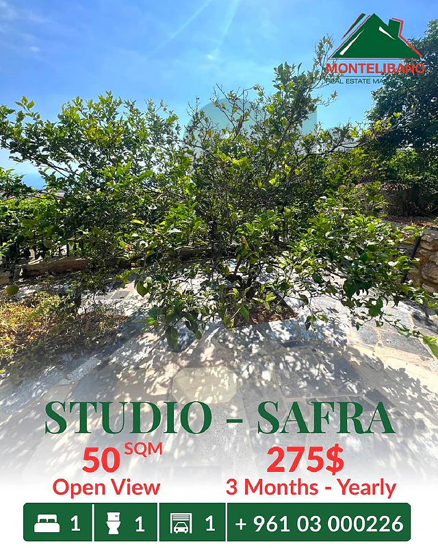 50 sqm Studio For Rent in Safra صفرا with Open View