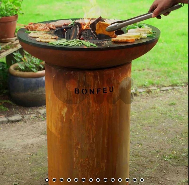BonFeu BonBiza Outdoor Plancha BBQ Wood Fired Stove