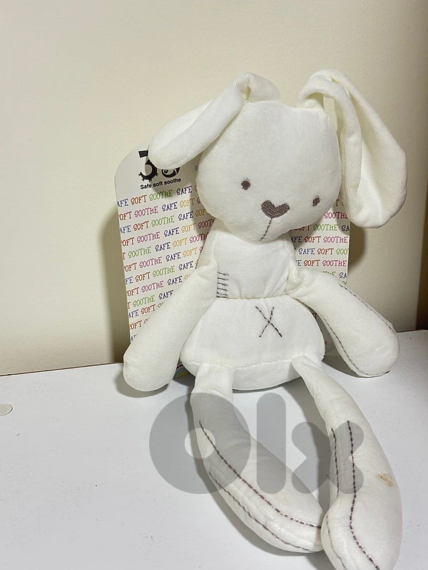 white bunny