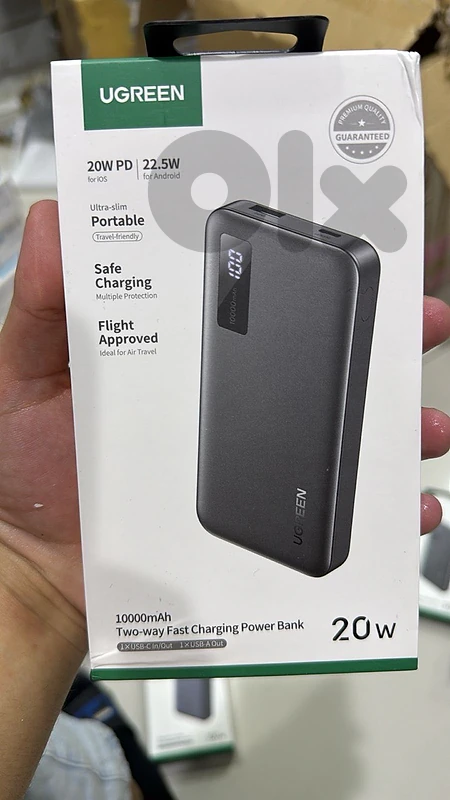 Ugreen 10k 20w two-way Fast charging Power Bank