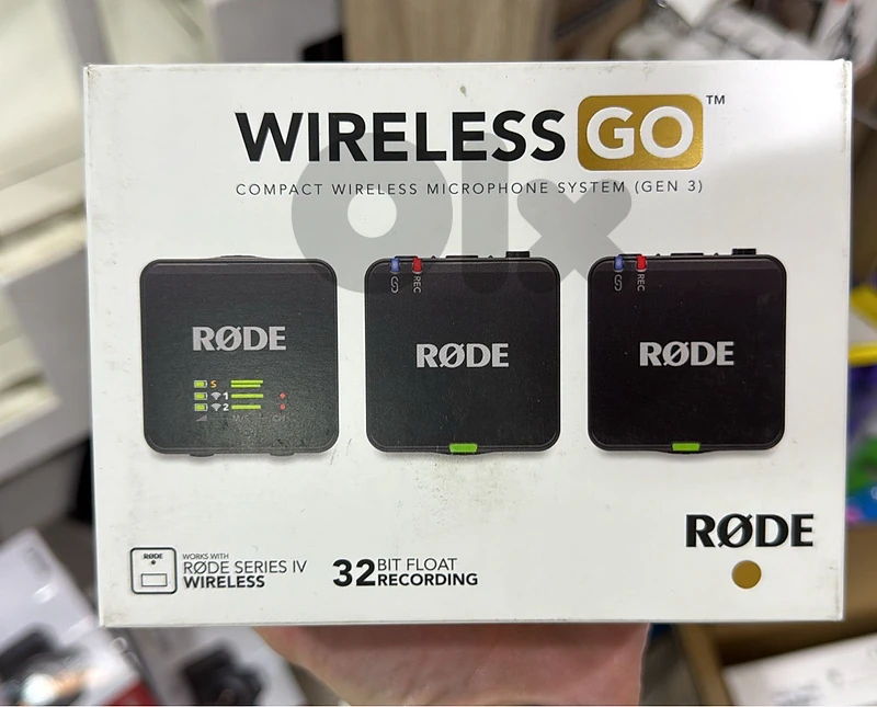 RODE WIRELESS GO III Compact Wireless Microphone System
