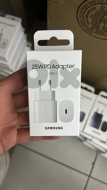 Samsung 25w pd adapter usb-c 2pin white