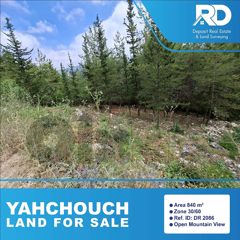 land for sale in yahchouch, keserwan/ عقار للبيع في يحشوش، كسروان