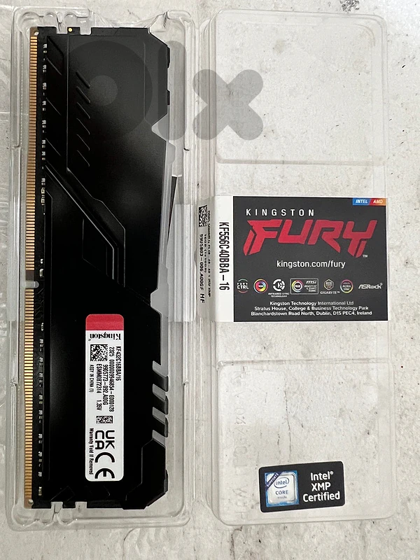 Ram ddr4 16gb 3200mhz kingston furry