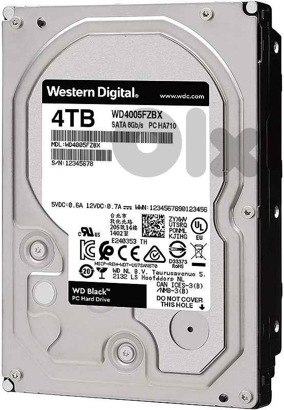 HDD WD 4TB black edition