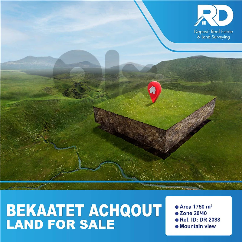 land for sale in beqaatet achqout/عقار للبيع في بقعاتة عشقوت