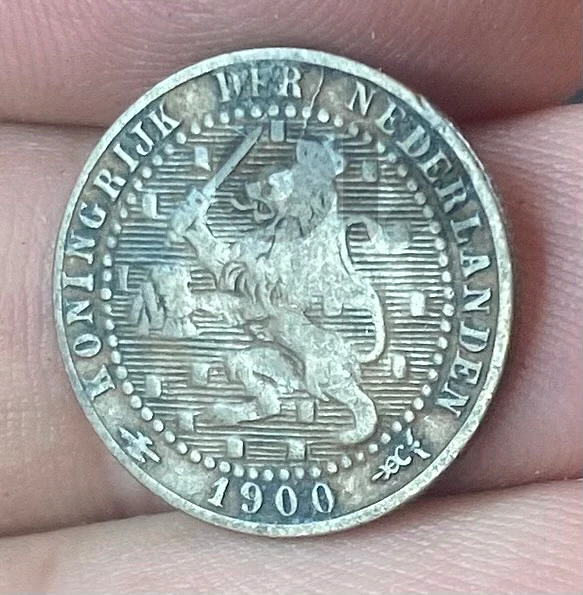 عملة ١ سنت هولندا سنة ١٩٠٠ Dutch coin