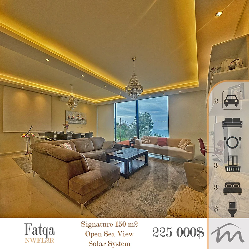 Fatka | Signature | Furnished 3 Bedrooms Ap | High End Building | View