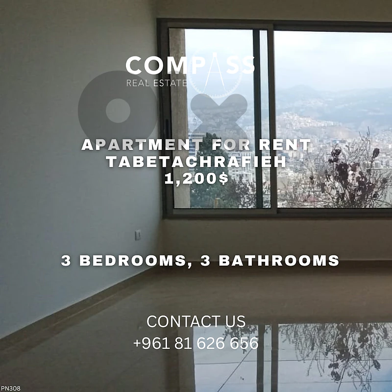 Unfurnished apartment in Achrafieh fo rent