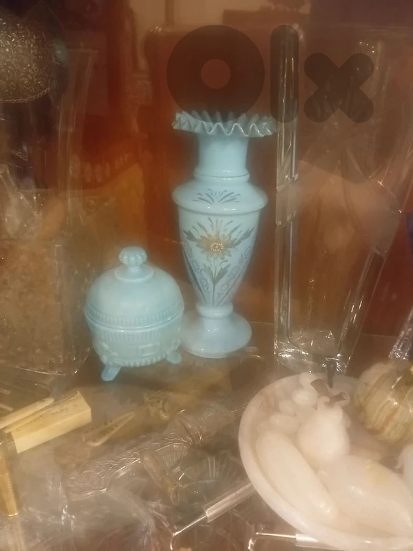 opaline vases