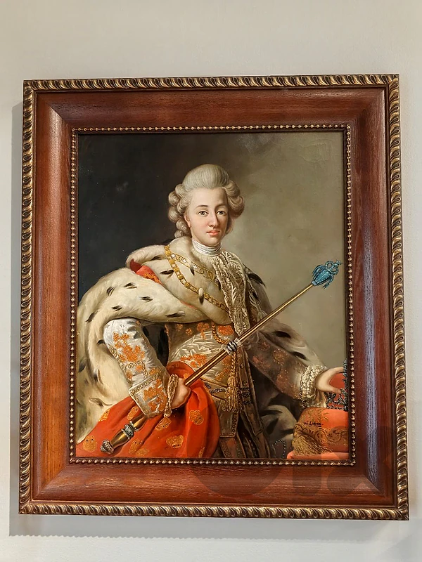 Famous Portrait of King Christian لوحة بورتريه شهيرة للملك كريستيان 7