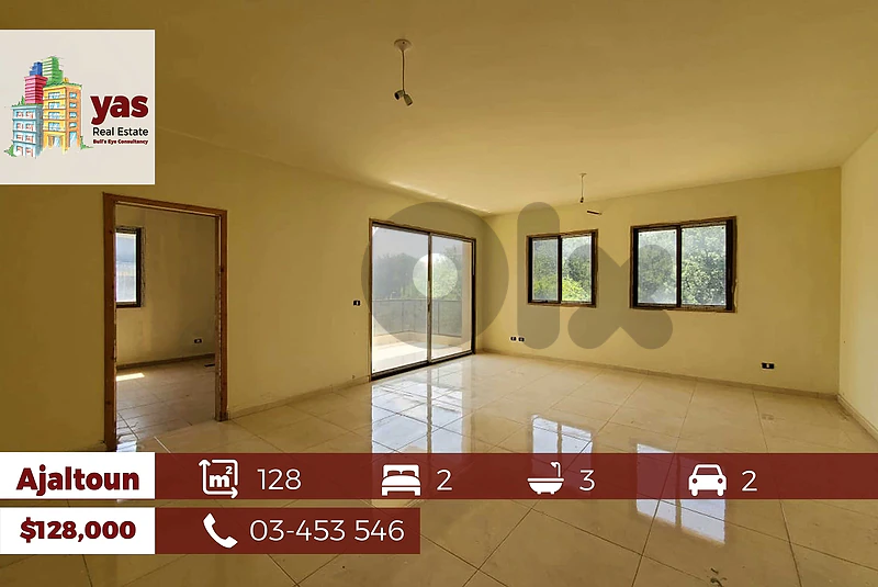 Ajaltoun 128m2 Up To 137m2 | Luxury | Open View | New Building | EL