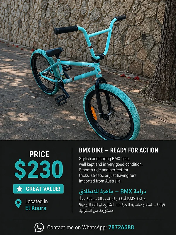 Bmx bike