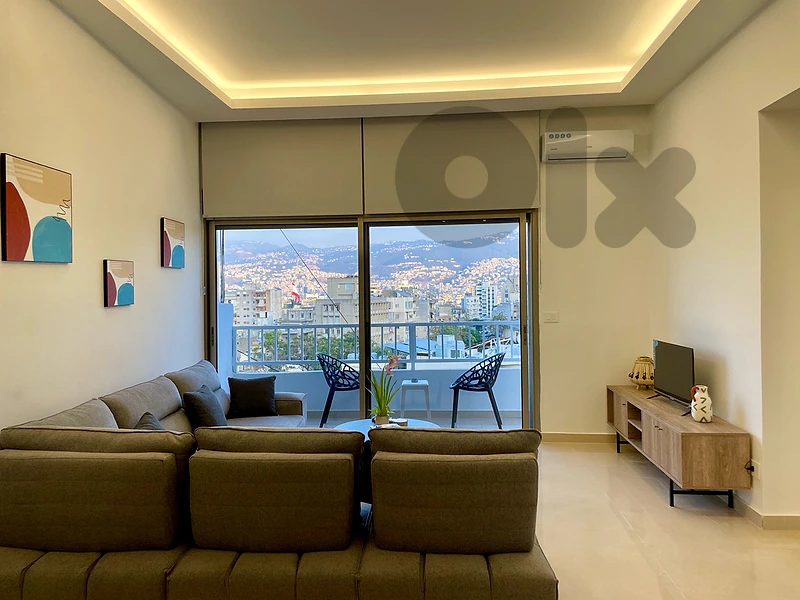 Furnished One Bedroom Apartment Mar Mikhael With Open View