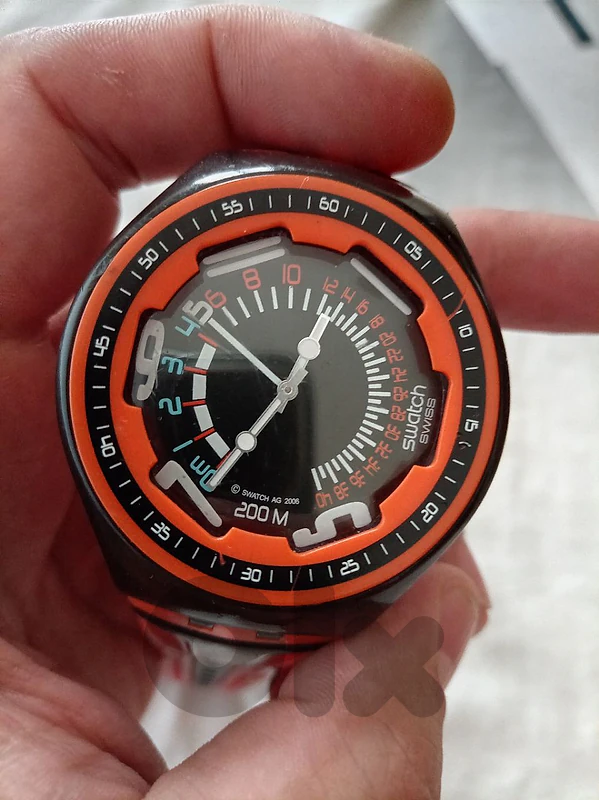 Swatch Fun Scuba "Arancione" (Ref. SUGB106)