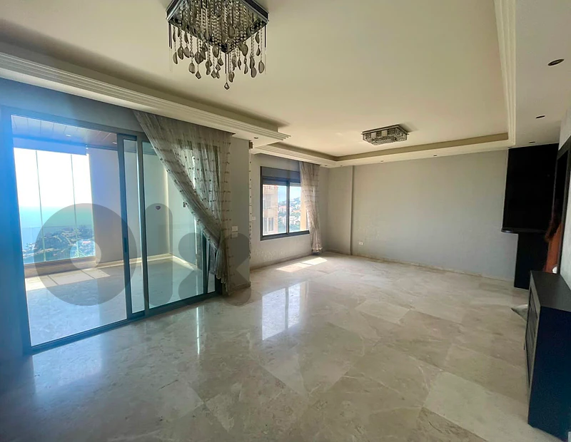 185 SQM Apartment in Kfarhbab/Ghazir with an Amazing Sea View
